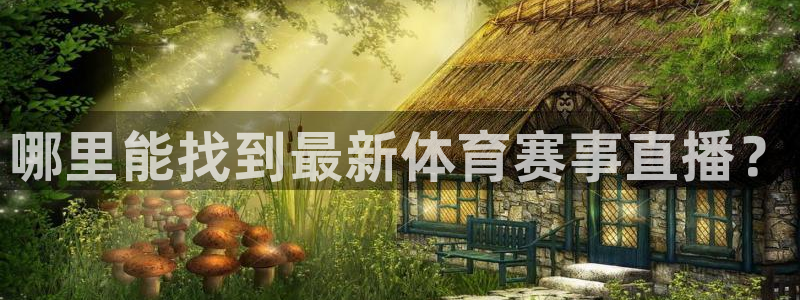 哪里能找到最新体育赛事直播？